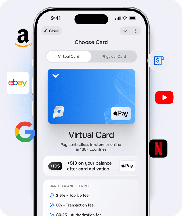 Issue the card in 2 minutes